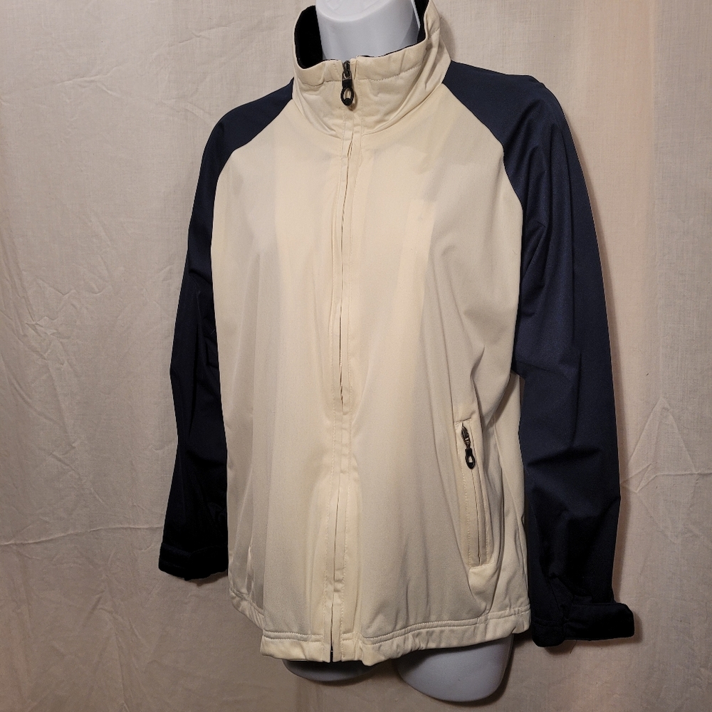 115K Colorado Timberline Cream & Black Zippered Jacket